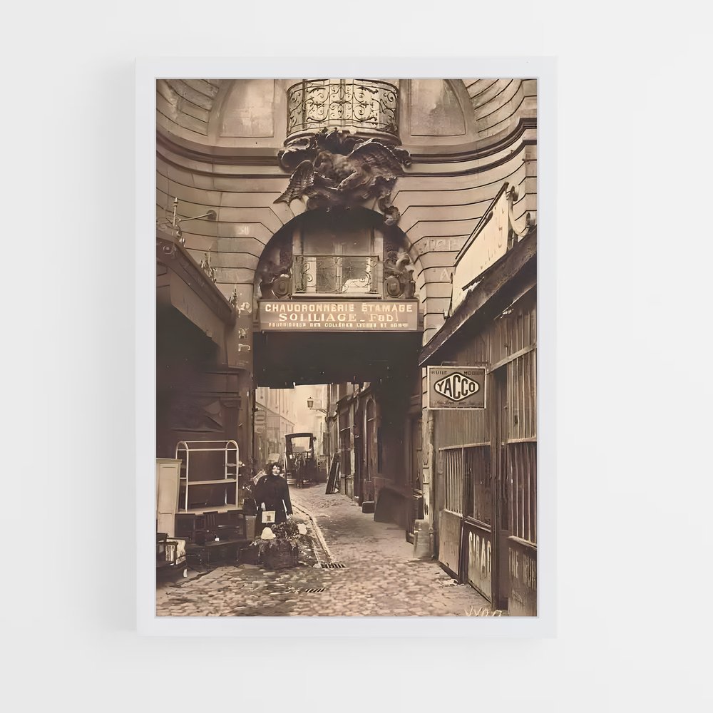 Poster Paris plongée – affiche Jeux Olympiques (vue 3)